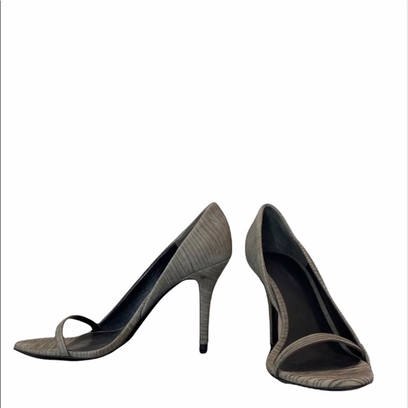 Rare ALEXANDER WANG Tiered Suede D’Orsay Pump Sandal 37 - Picture 5 of 5